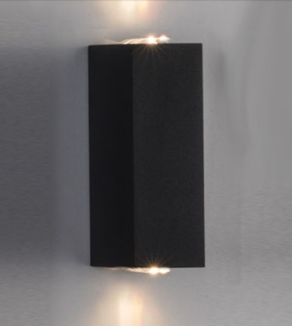 Светодиодный уличный настенный светильник Italline IT01-A150/2 BLACK