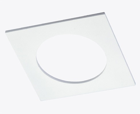 Одинарная рамка для светильников серии SOLO Italline SP 01 white