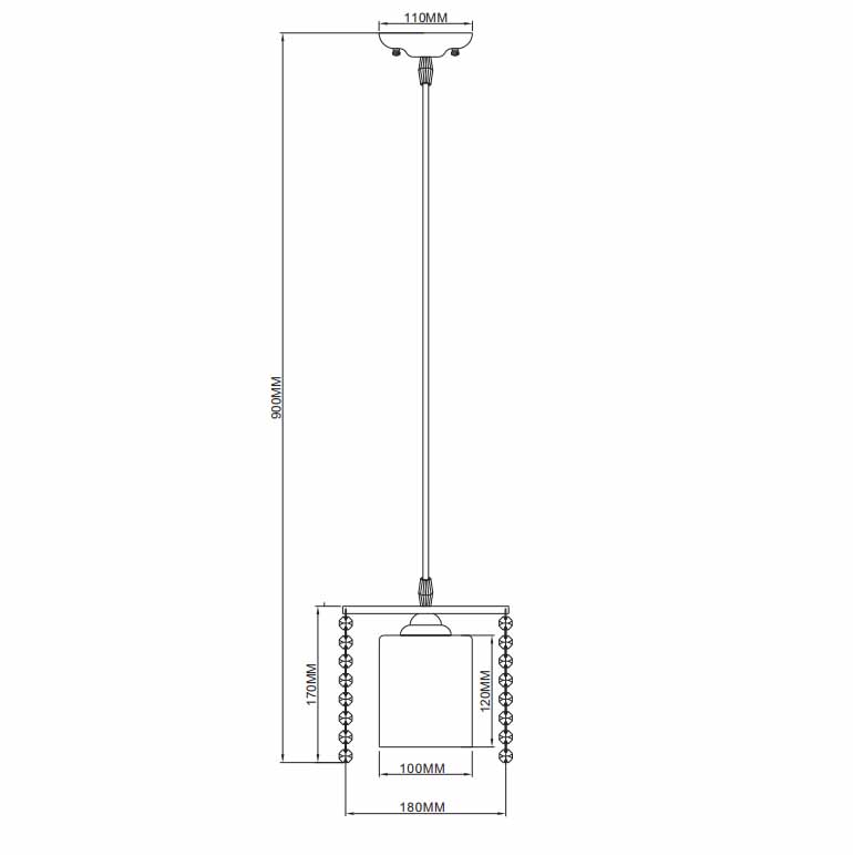 Подвесной светильник Rivoli Rosco 3041-201 Б0044353