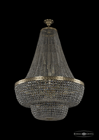 Люстра потолочная хрустальная Bohemia Crystal 19101/H2/90IV G