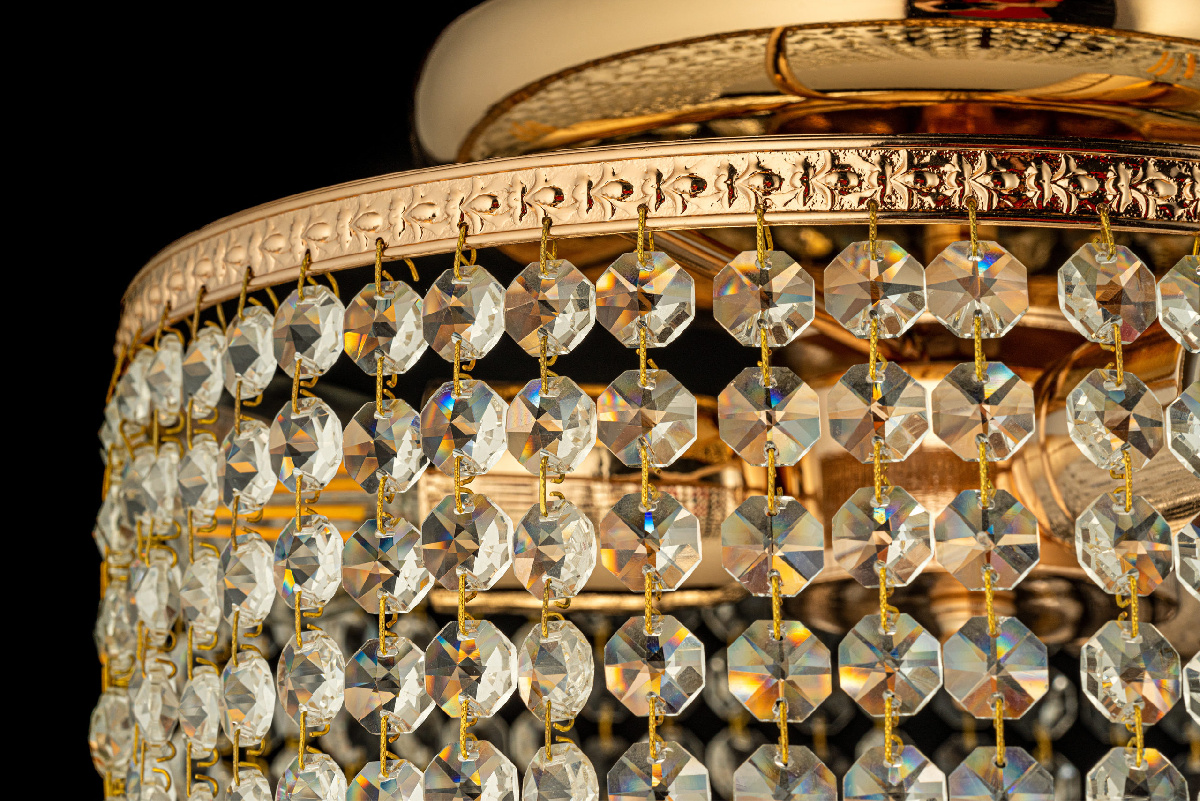 Светильник потолочный хрустальный светодиодный Arti Lampadari Stella LE 1.2.30.503 G