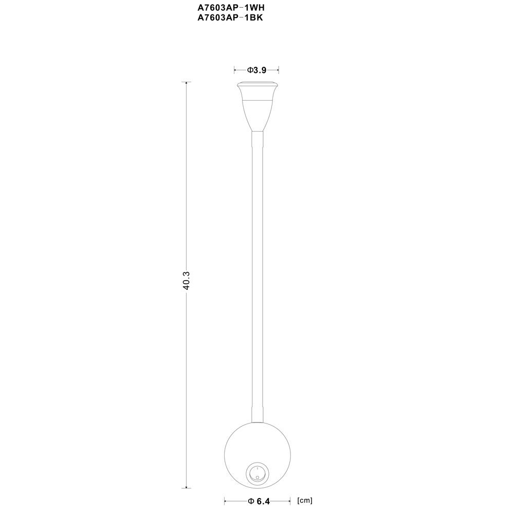 Спот Arte Lamp Twist A7603AP-1WH