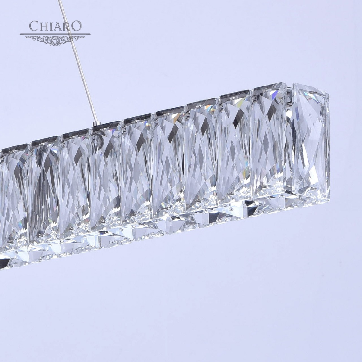 Светильник подвесной хрустальный светодиодный Chiaro Алгол 498012901