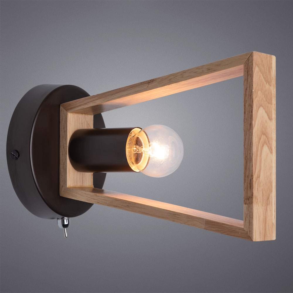 Настенный светильник Arte Lamp BRUSSELS A8030AP-1BK