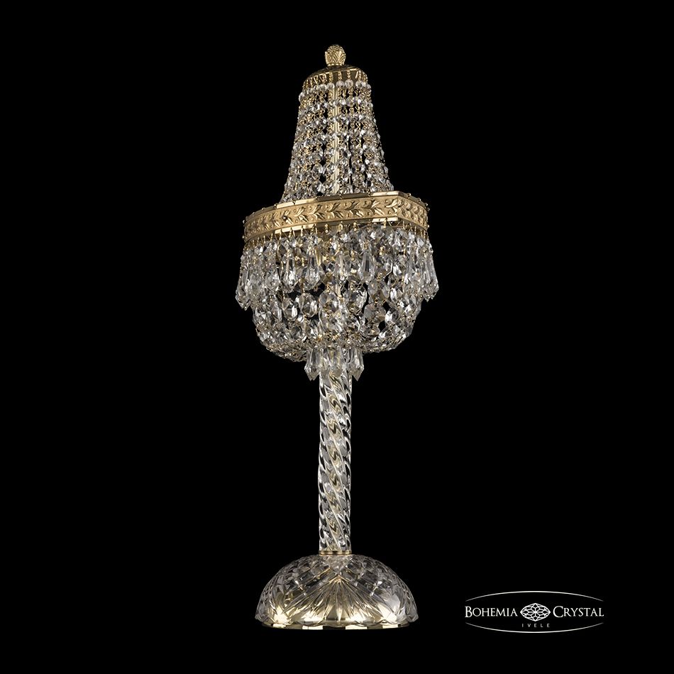 Лампа настольная хрустальная Bohemia Crystal 19273L4/H/35IV G