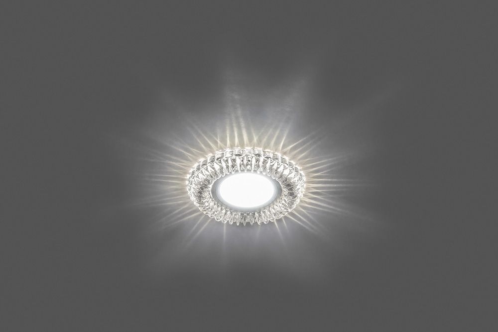Светильник встраиваемый с белой LED подсветкой Feron CD904 28977