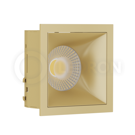 Светильник встраиваемый LeDron RISE KIT 1 Gold