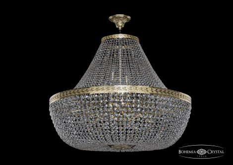 Люстра потолочная хрустальная Bohemia Crystal 19111/H1/90IV G