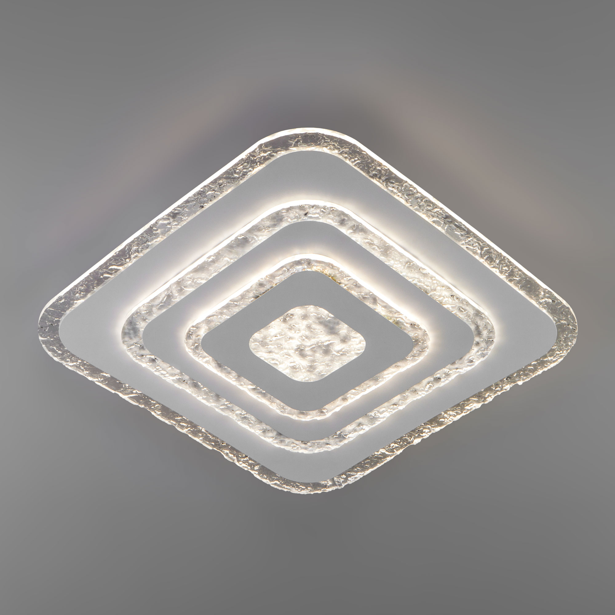 Светильник потолочный светодиодный Eurosvet Freeze 90211/1 белый