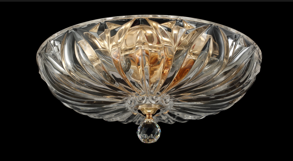 Светильник потолочный Crystal Lux DENIS DENIS D400 GOLD