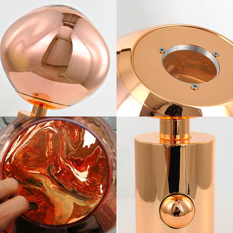 Торшер Delight collection Melt 9305F copper
