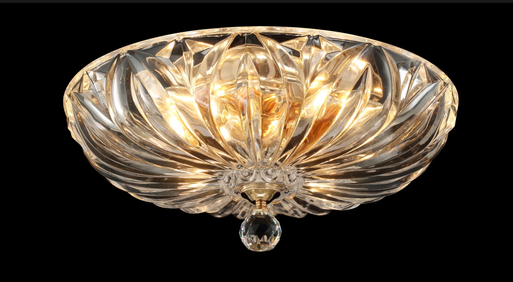 Светильник потолочный Crystal Lux DENIS DENIS D400 GOLD