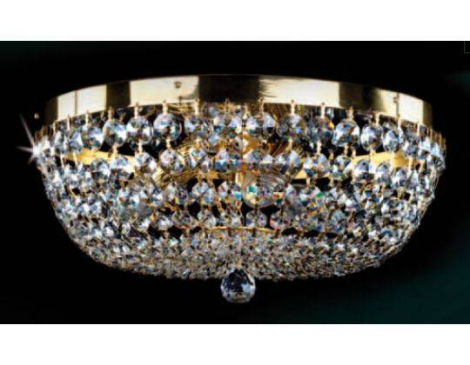 Светильник потолочный хрустальный ArtGlass GEENA dia 360