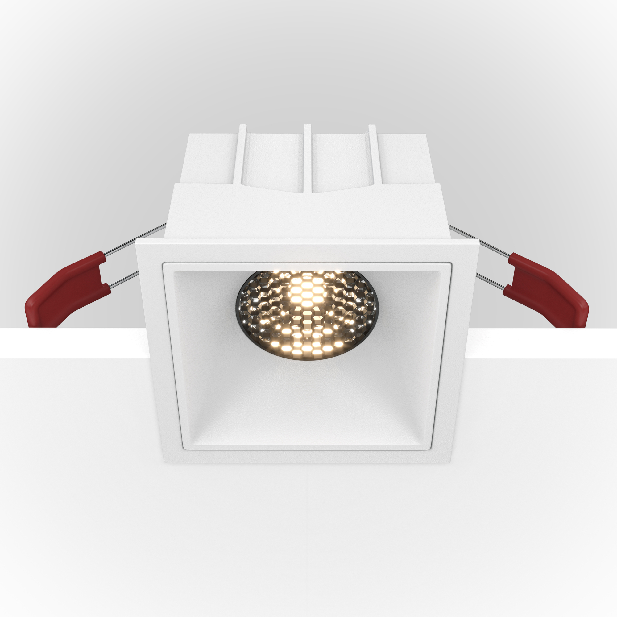 Светильник встраиваемый Maytoni Alfa LED DL043-01-15W3K-D-SQ-W