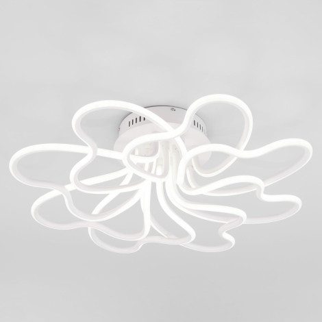 Светодиодная потолочная люстра с пультом управления Eurosvet Floret 90135/8 белый