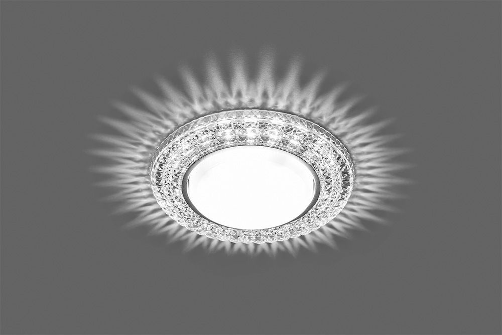 Светильник встраиваемый с белой LED подсветкой Feron CD4020 29473