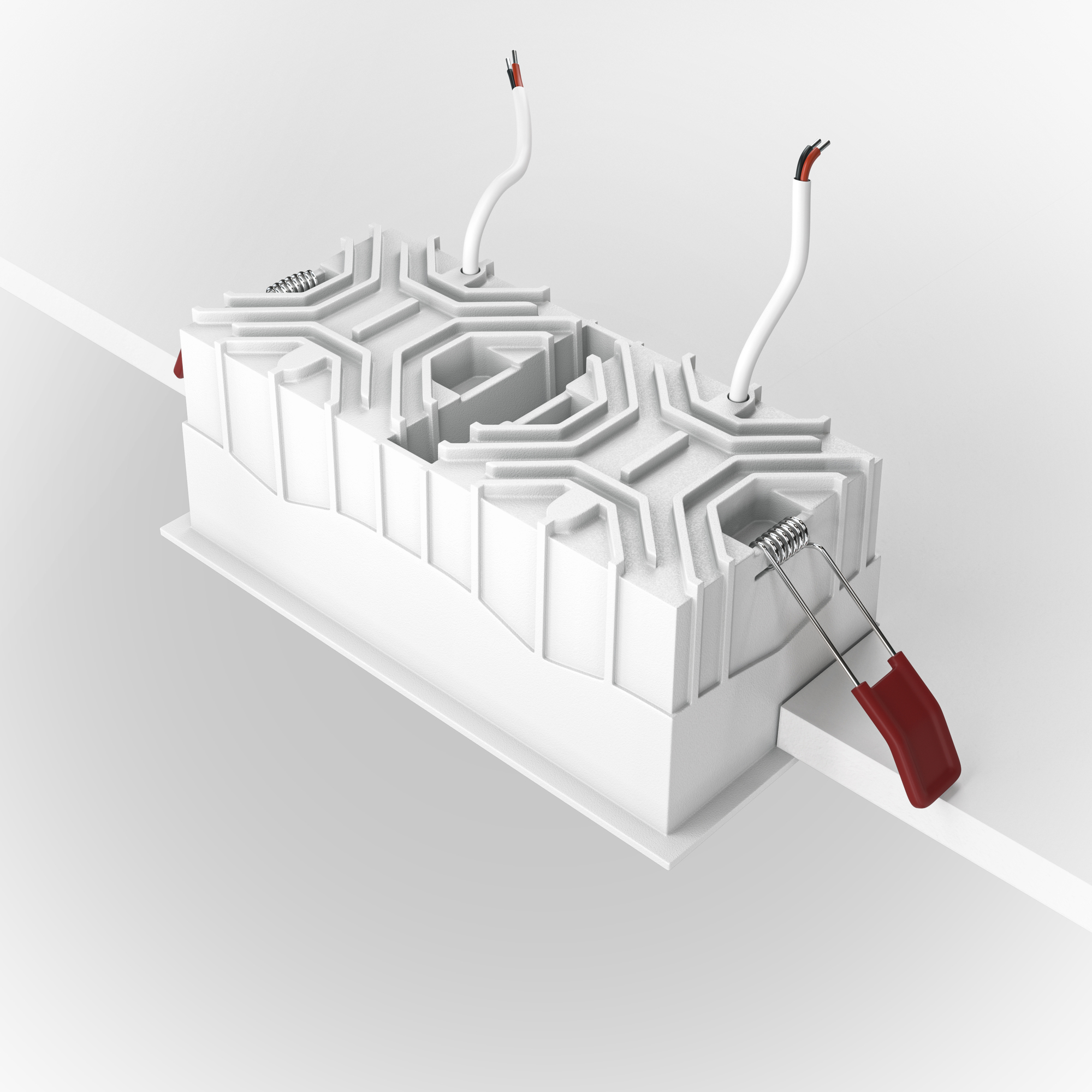 Светильник встраиваемый Maytoni Alfa LED DL043-02-15W4K-D-SQ-W