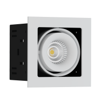 Встраиваемый светодиодный светильник LeDron ON-201-9W WH/BK