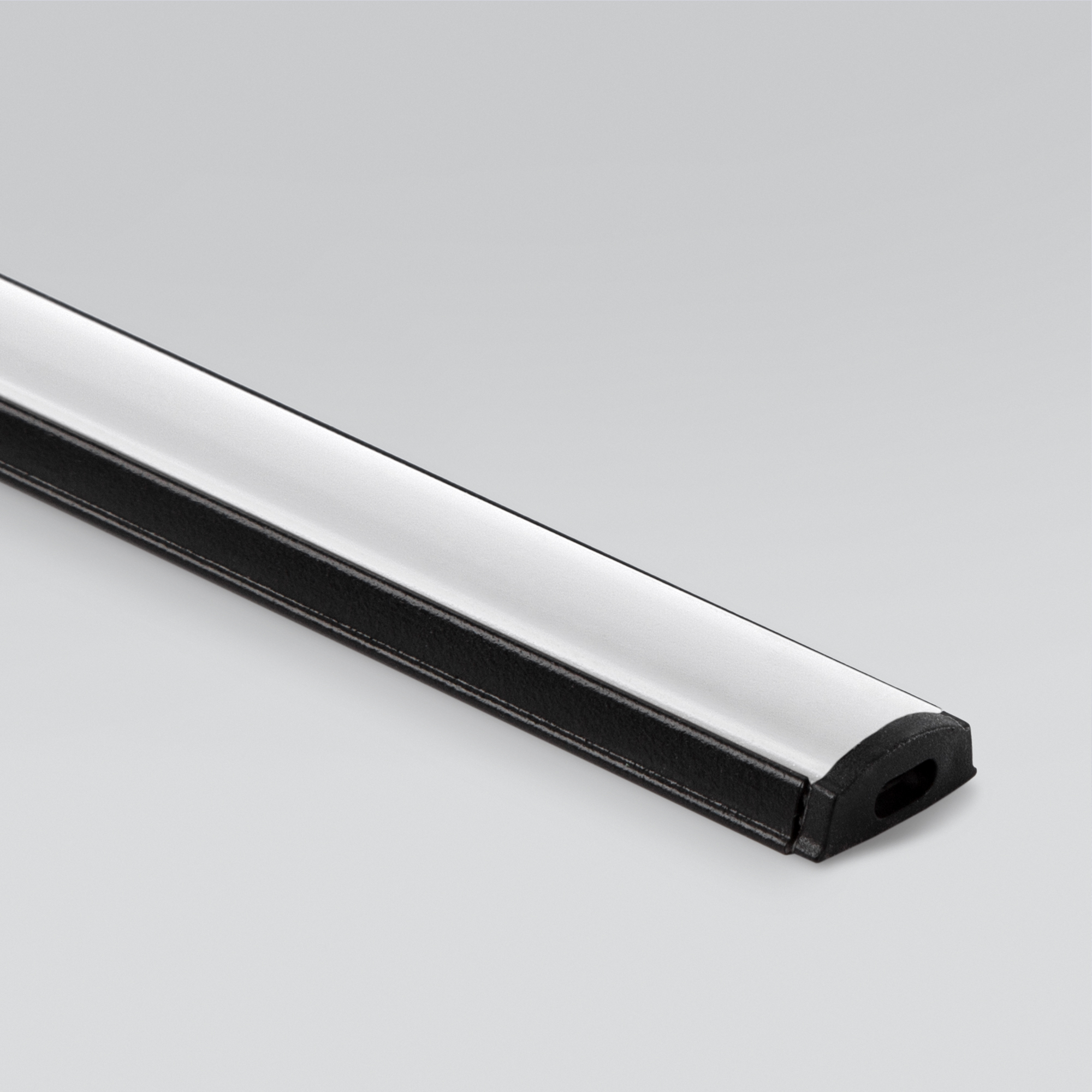 Гибкий алюминиевый профиль черный/белый для светодиодной ленты Elektrostandard LL-2-ALP012 a053630