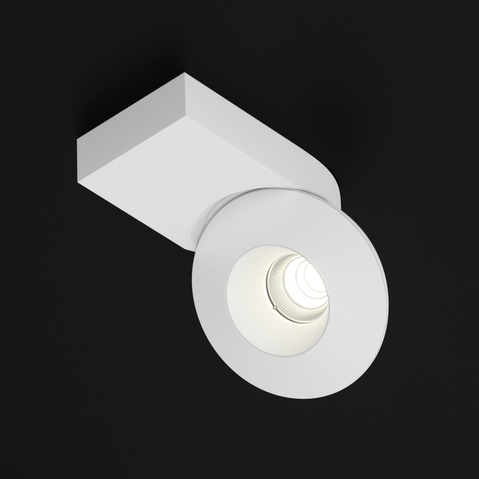 Накладной светодиодный светильник LeDron KRIS SLIM 2 White