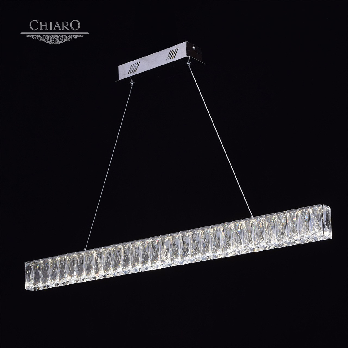 Светильник подвесной хрустальный светодиодный Chiaro Алгол 498012901