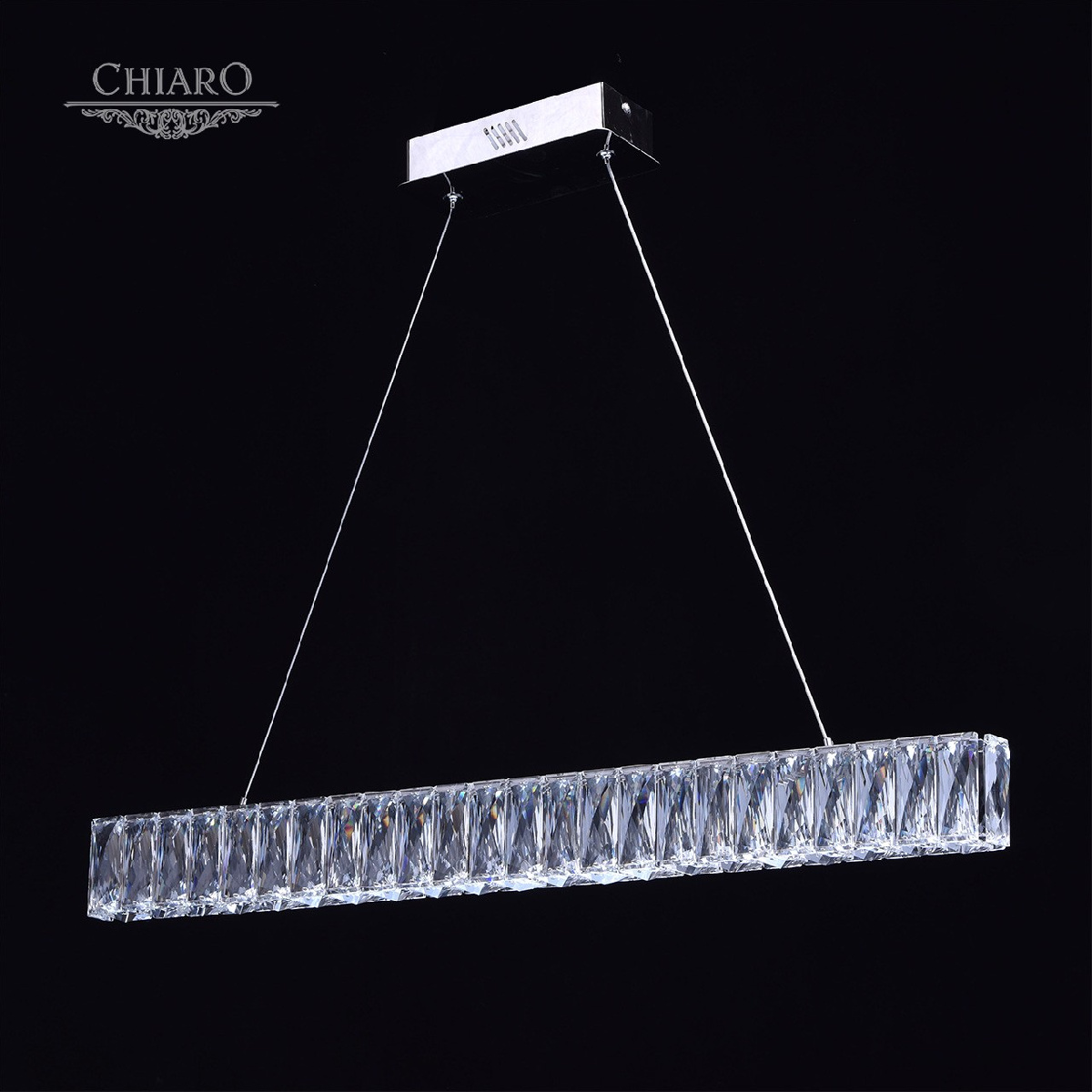 Светильник подвесной хрустальный светодиодный Chiaro Гослар 498012801
