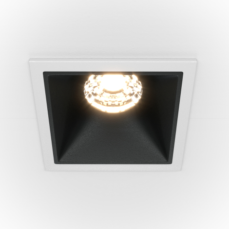 Светильник встраиваемый Maytoni Alfa LED DL043-01-10W3K-D-SQ-WB