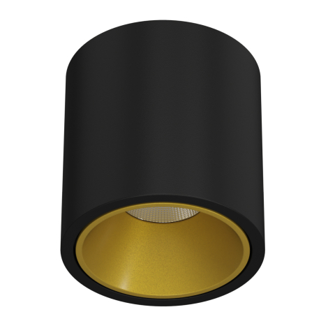 Накладной светодиодный светильник LeDron RINBOK Black Gold