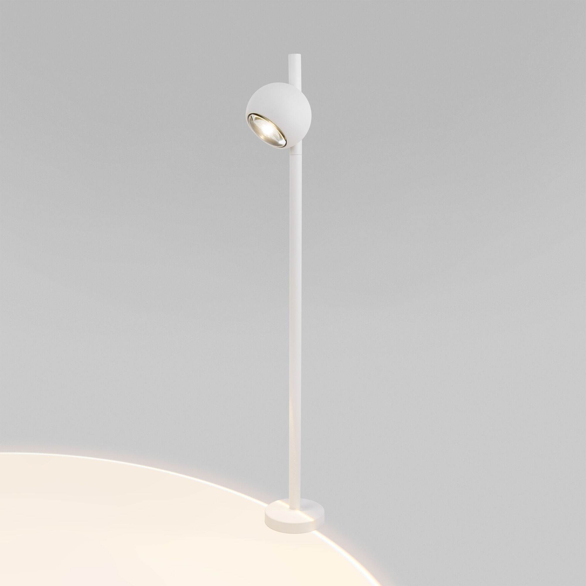 Уличный светодиодный светильник наземный Elektrostandard Ball LED белый (35143/F)