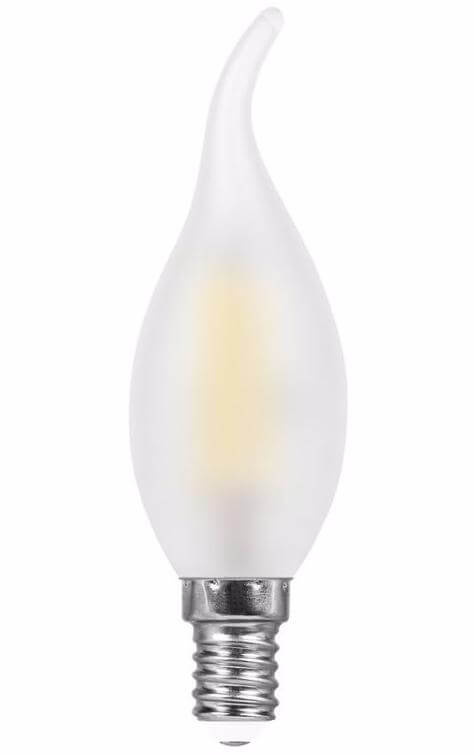 Лампа светодиодная филаментная Gauss Filament Candle 104201205