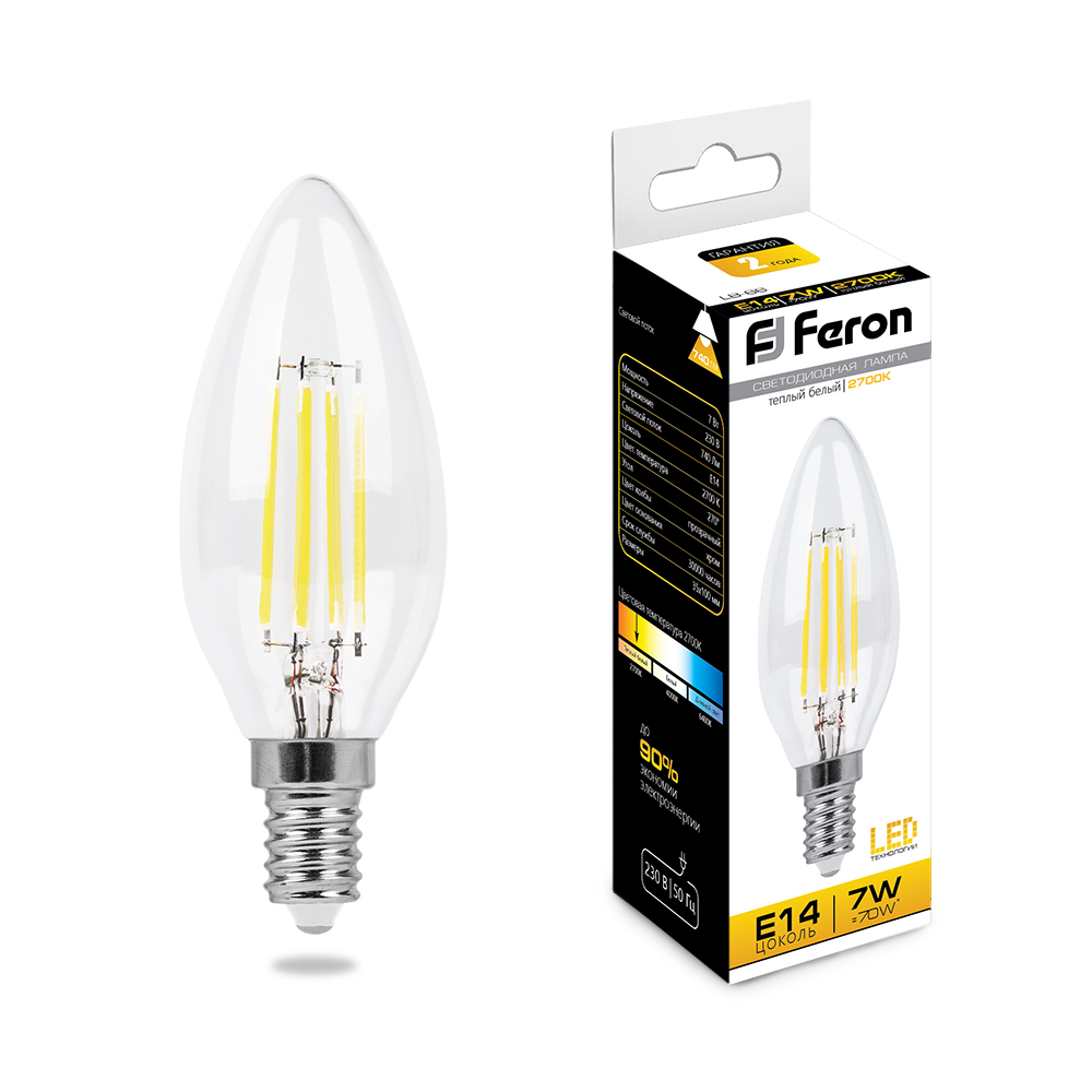 Лампа светодиодная Feron LB-66 25726