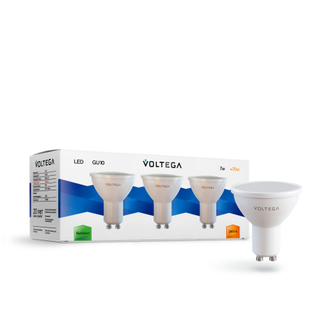 Лампа светодиодная Voltega Sofit GU10 7172