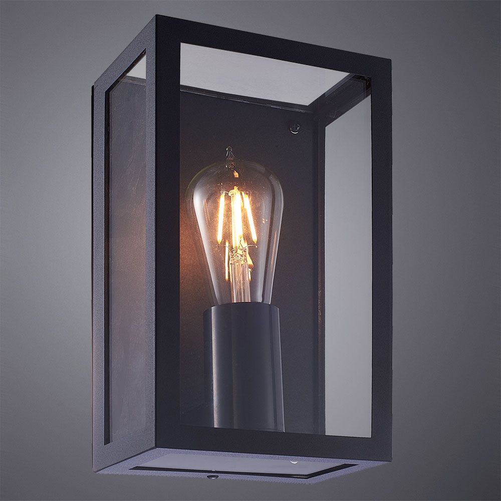 Уличный светильник настенный Arte Lamp BELFAST A4569AL-1BK