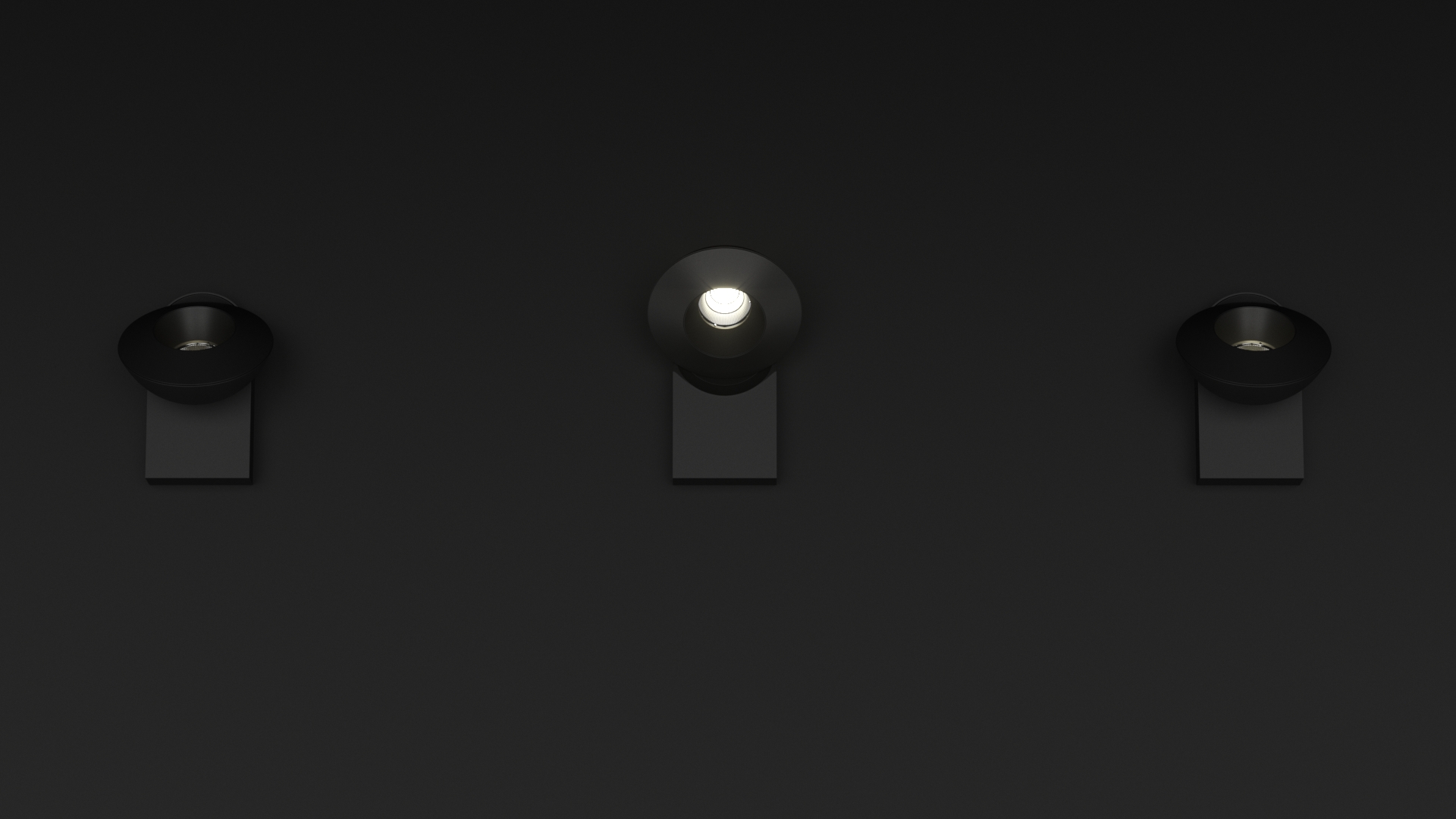 Накладной светодиодный светильник LeDron KRIS SLIM Back Grey