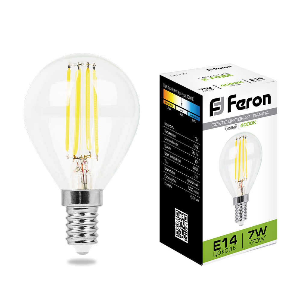 Лампа светодиодная Feron LB-52 25875