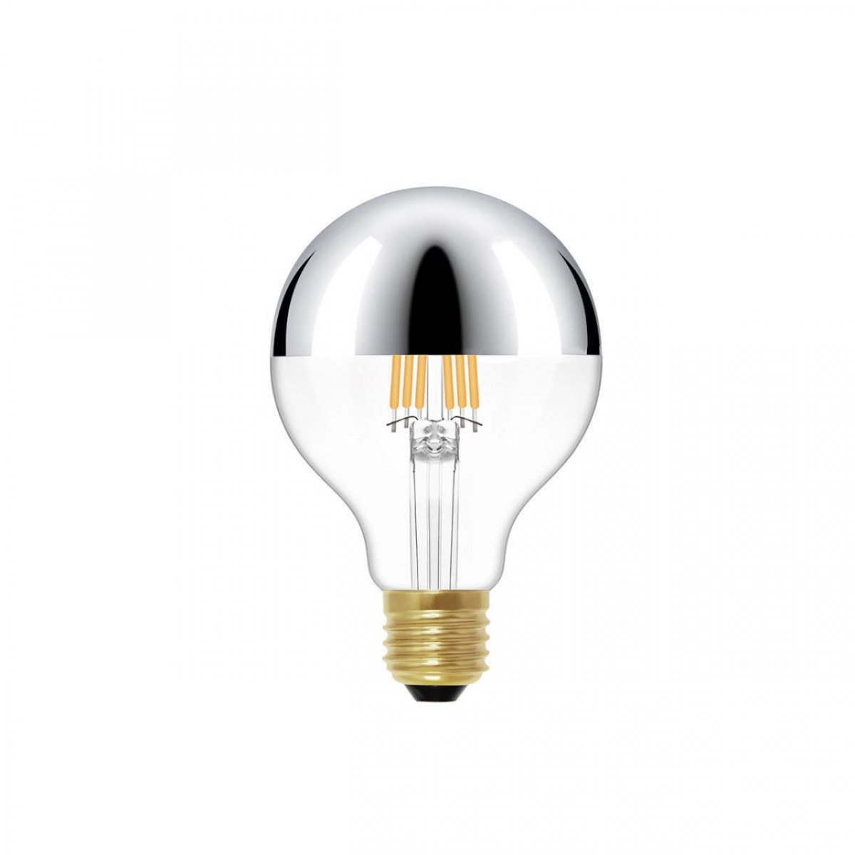 Лампа LOFT IT Edison Bulb G80LED Chrome