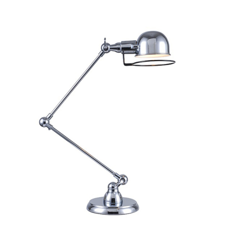 Настольная лампа Delight collection Table Lamp KM037T-1S chrome