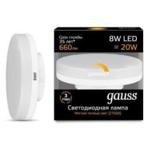 Лампа светодиодная диммируемая Gauss 108408108-D
