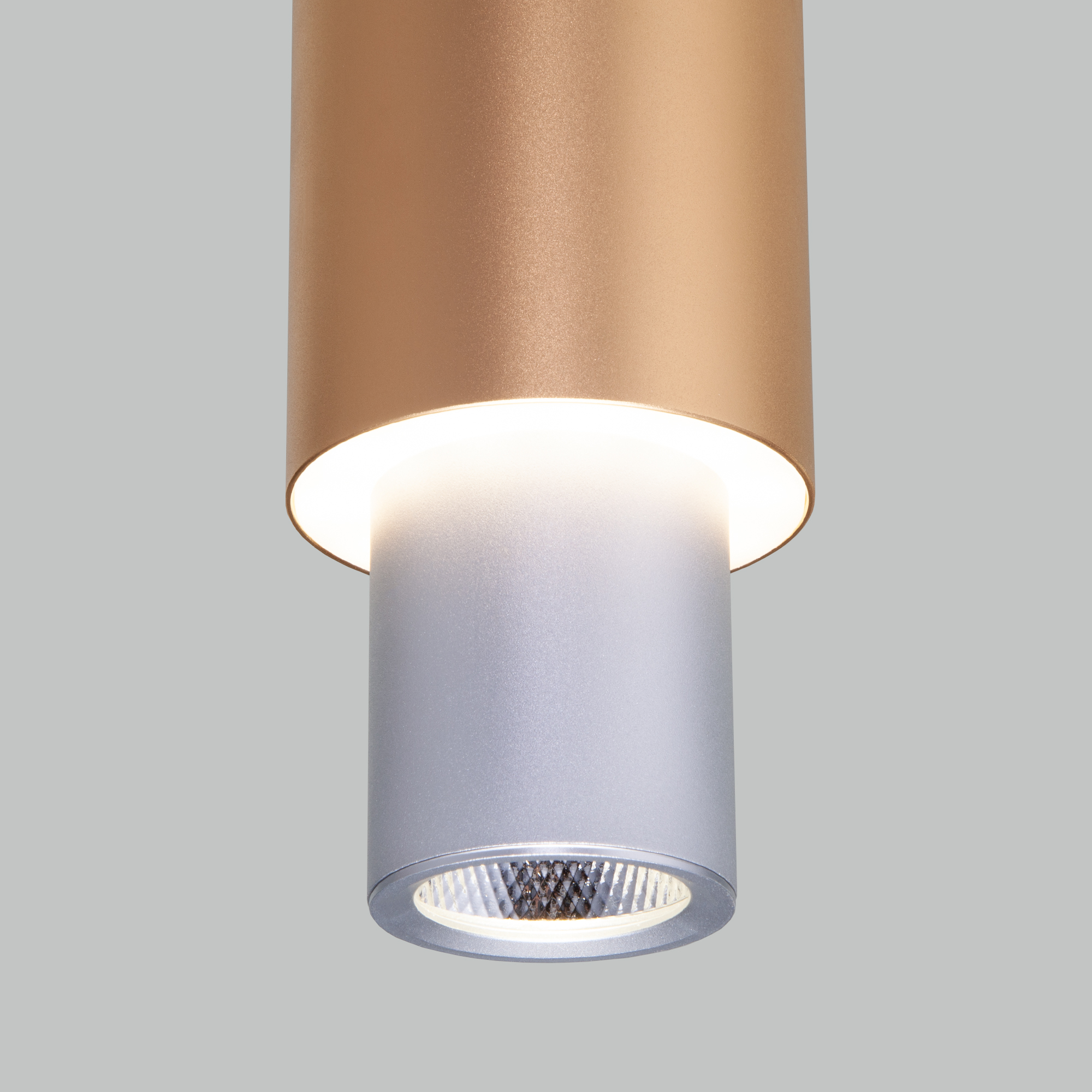 Подвесной светильник Eurosvet Bento 50204/1 LED матовое серебро/матовое золото