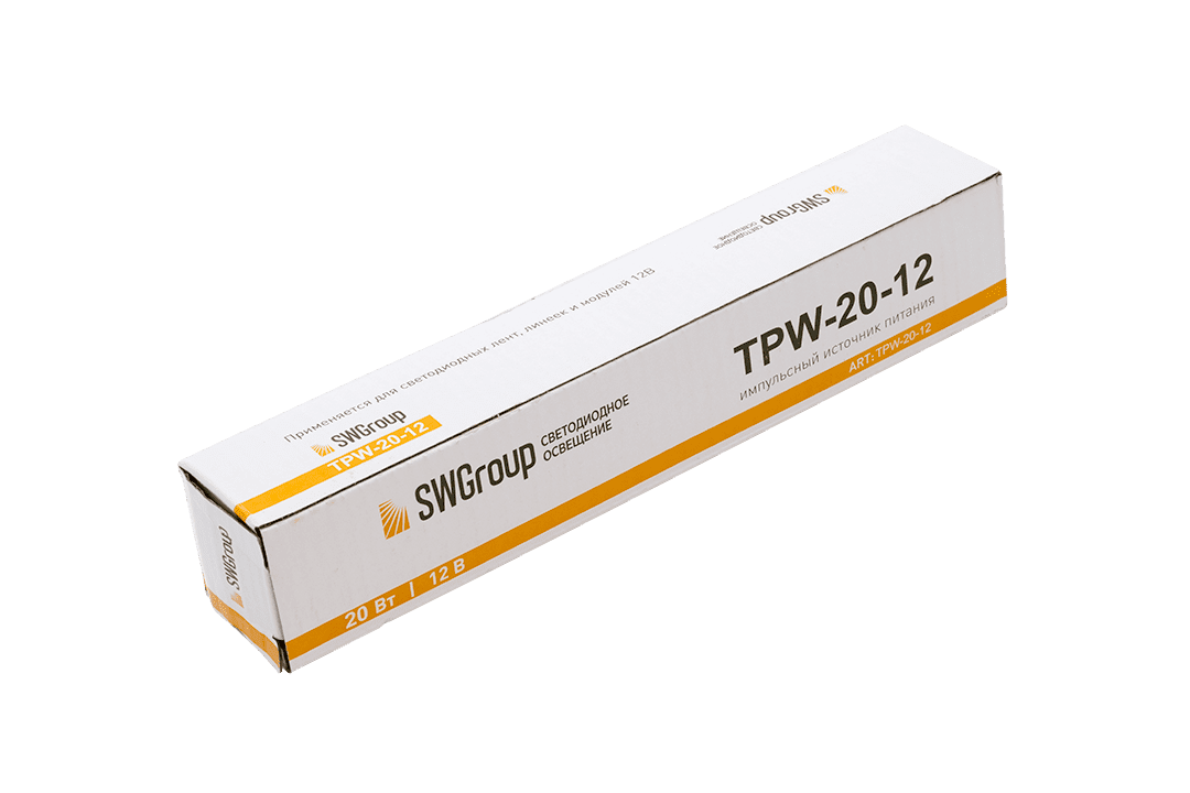 Блок питания SWG TPW TPW-20-12 (код 900271)