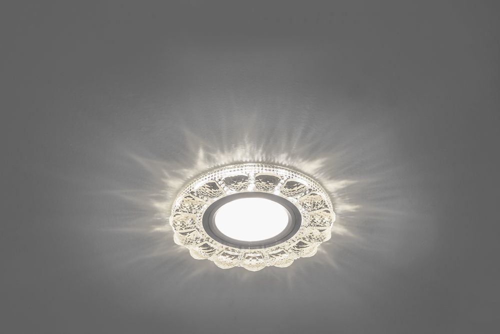 Светильник встраиваемый с белой LED подсветкой Feron CD912 28919