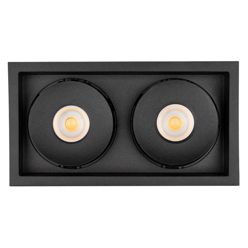 Встраиваемый светодиодный светильник Arlight CL-Simple-S148x80-2x9W Warm3000 028151