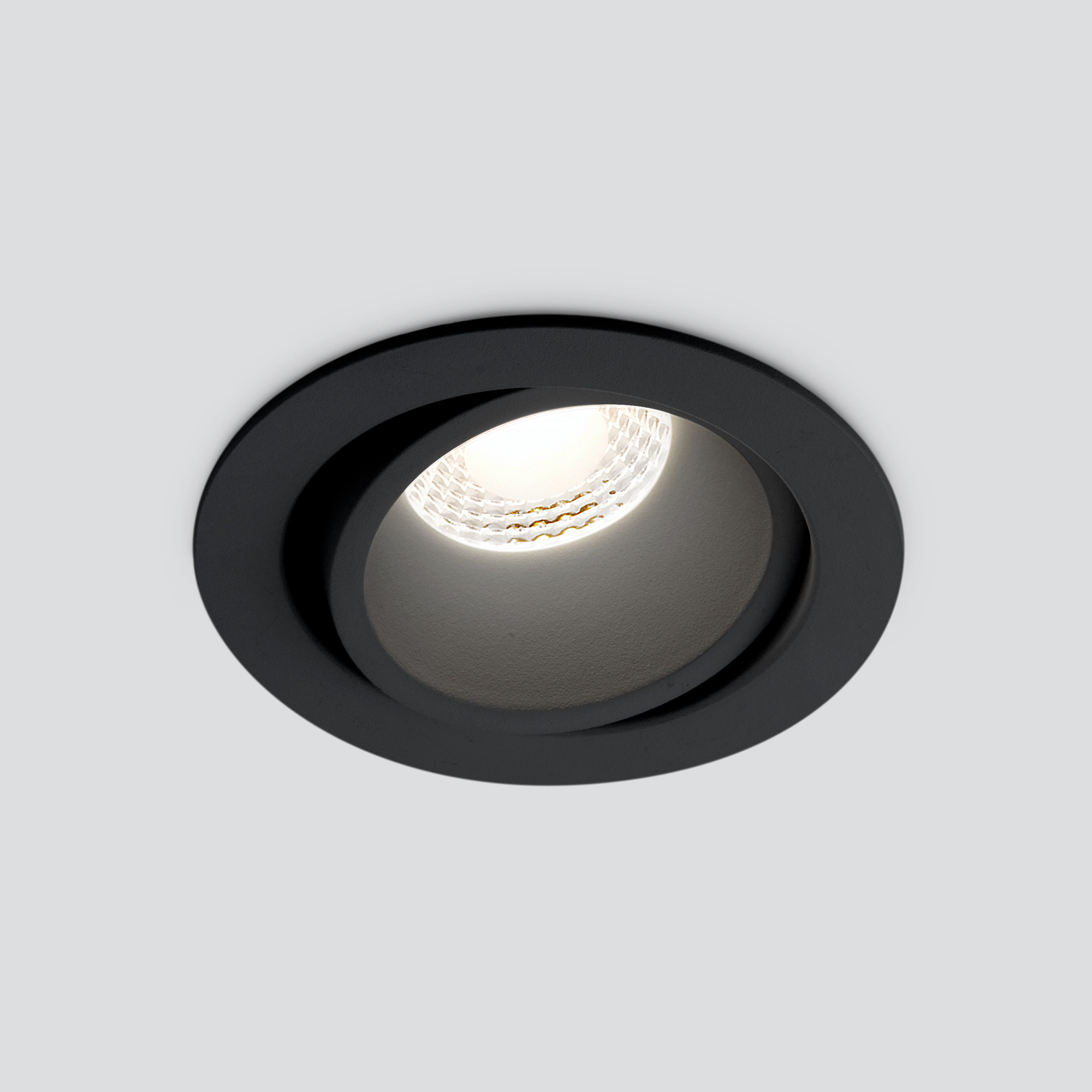 Светильник встраиваемый светодиодный Elektrostandard Nulla 15267/LED черный a055722