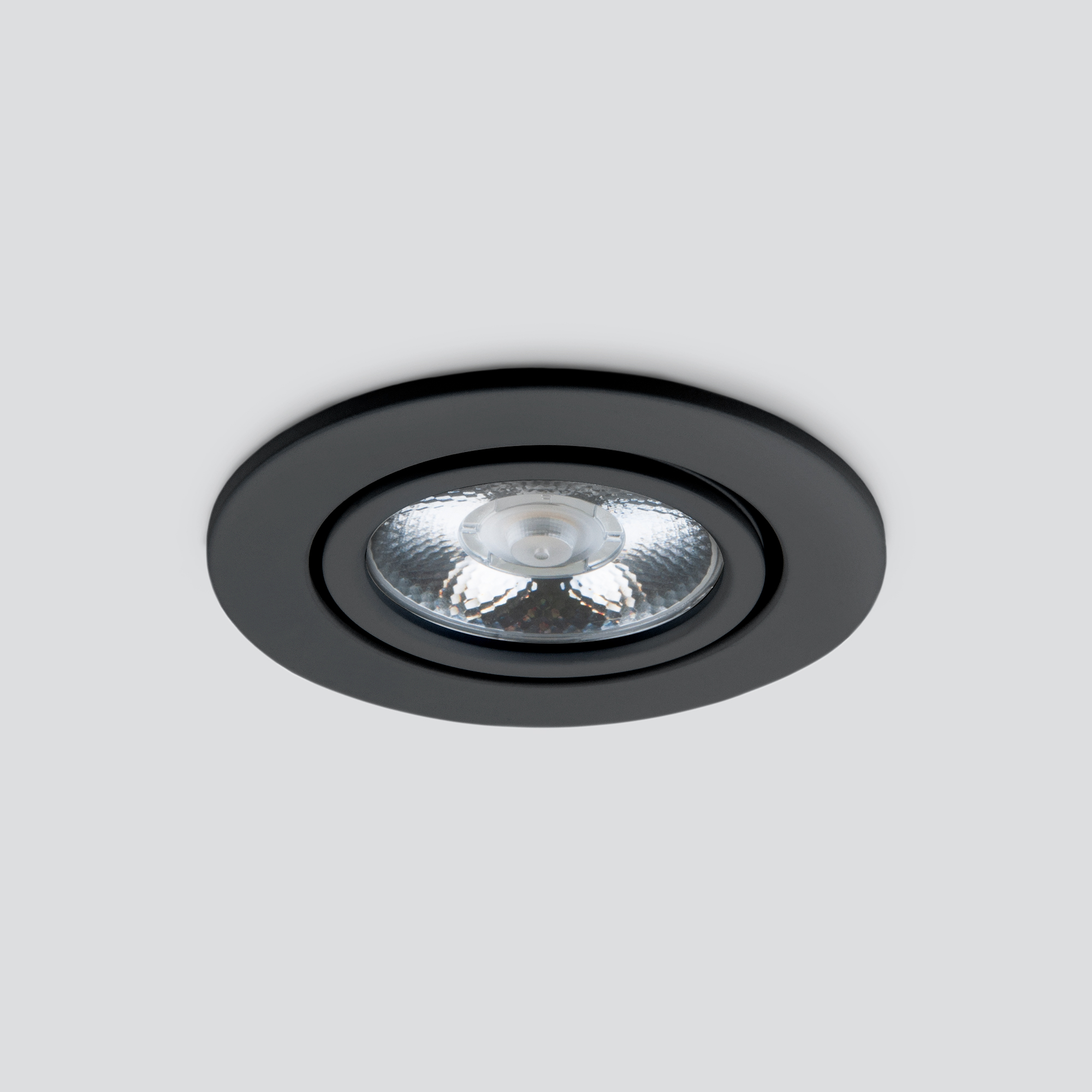 Светильник встраиваемый Elektrostandard Visio R 15272/LED черный a056031