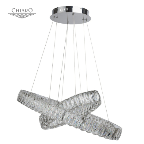Люстра подвесная хрустальная светодиодная Chiaro Гослар 498011602