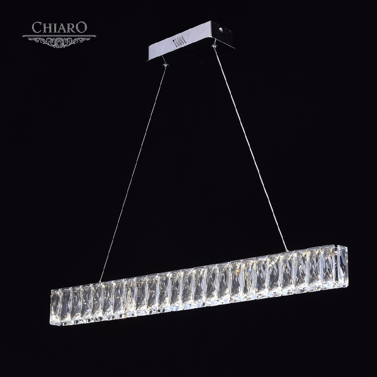 Светильник подвесной хрустальный светодиодный Chiaro Гослар 498012801