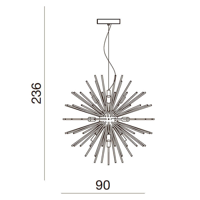 Плафон Azzardo Sirius AZ2120