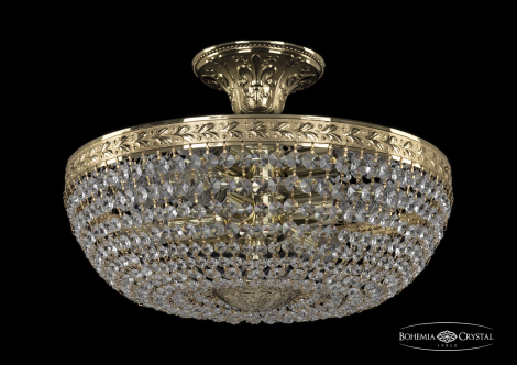 Люстра потолочная хрустальная Bohemia Crystal 19051/35IV G