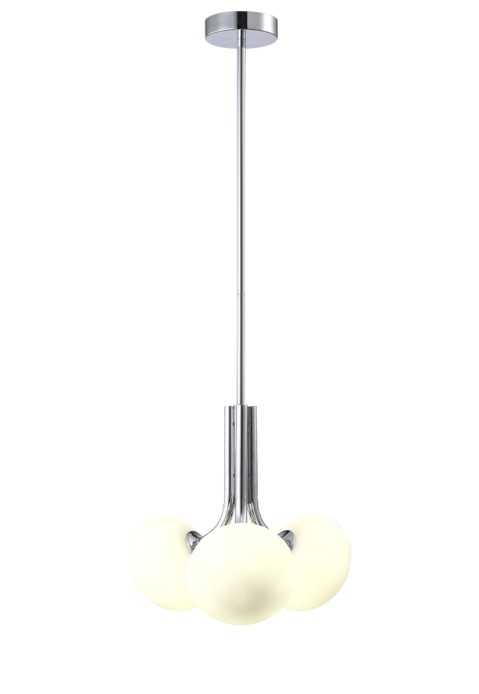 Светильник подвесной Crystal Lux ALICIA SP3 CHROME/WHITE