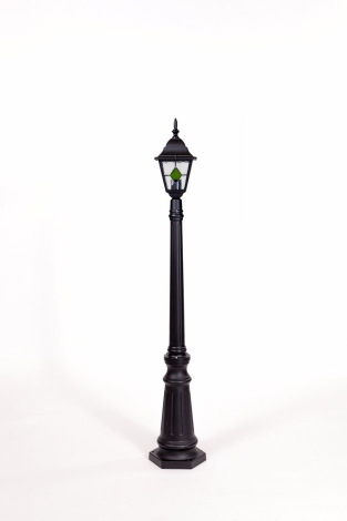 Уличный наземный светильник Oasis Light QUADRO M LEAD GLASS 79911 M LGG